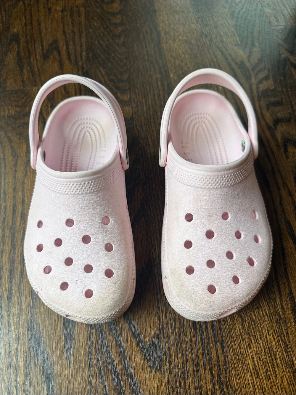Crocs Classic Clogs girls size 3 used